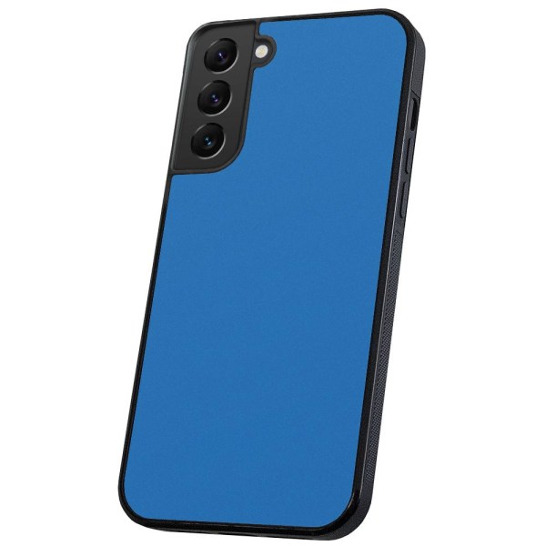 Samsung Galaxy S22 - Skal/Mobilskal Blå Blå