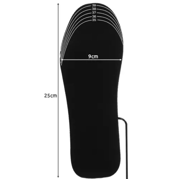Uppvärmda Innersulor / USB Fotvärmare - Värmer dina fötter