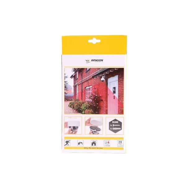 Tekokamera - Dummy-kamera LED-valolla White