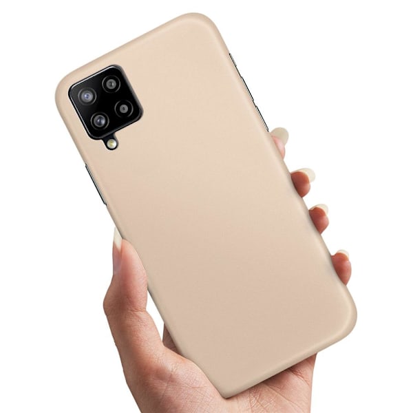 Deksel / Mobildeksel til Samsung Galaxy A12 - Beige