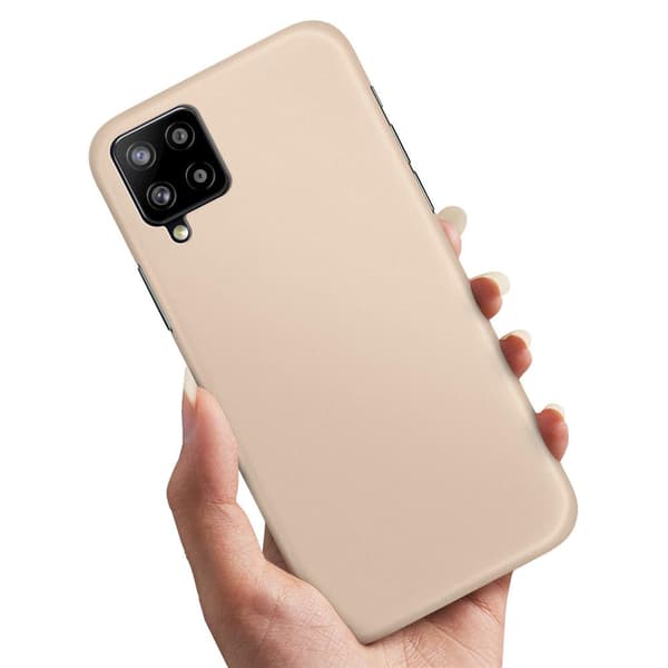 Skal / Mobilskal till Samsung Galaxy A12 - Beige