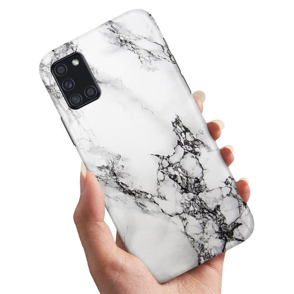 Cover / Mobilcover til Samsung Galaxy A31 - Marmor Multicolor