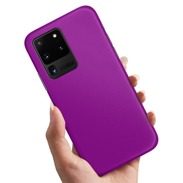 Samsung Galaxy S20 Ultra - Cover/Mobilcover Lilla Purple