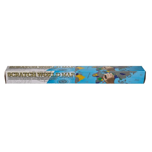Skrapekart Verdenskart / Scratch Map - 88x52cm