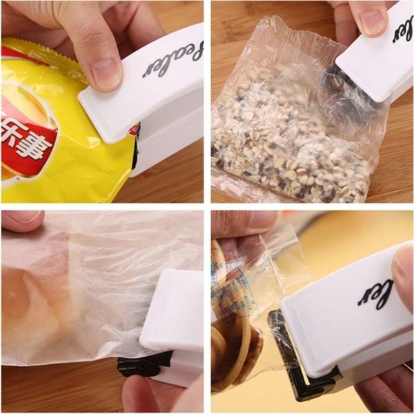 Heat sealer - Reseal Emballasje / Plastposer White