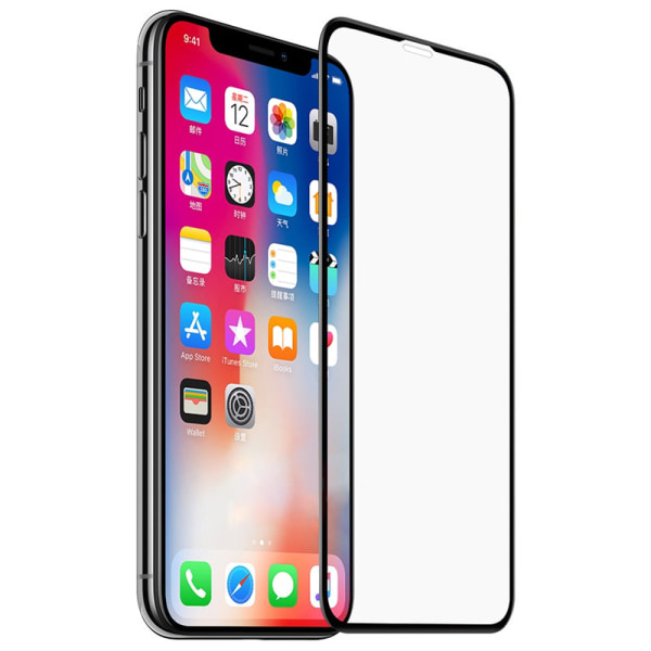 2 stk iPhone XR - Skjermbeskytter Herdet Glass Transparent