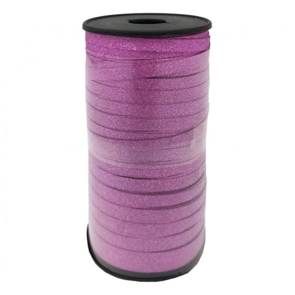 Glittrande rosa färgband 92 m