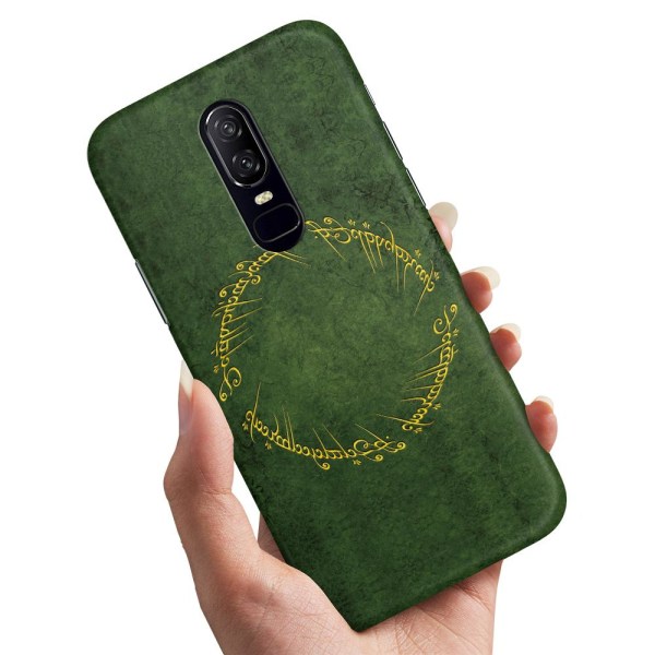 OnePlus 6 - Deksel/Mobildeksel Lord of the Rings