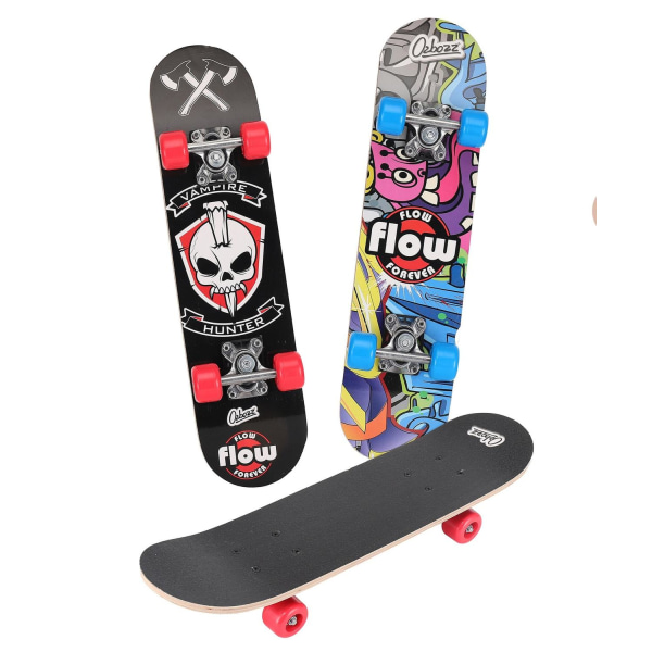 Skateboard för Barn - 60 cm Svart 0863 | Black | 1335 | Fyndiq