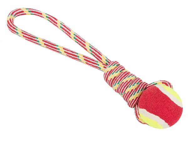 Dragleksak med boll / Kampleksak för Hund - Hundleksak