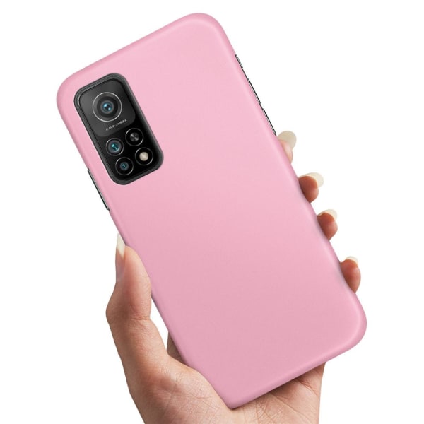 Xiaomi Mi 10T/10T Pro - Cover/Mobilcover Lysrosa Light pink
