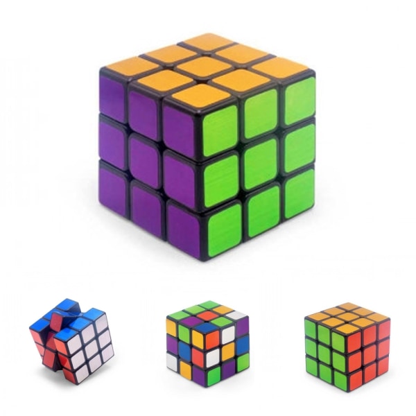 Rubiks Magisk Kub - 3x3 multifärg