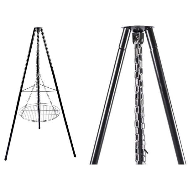 Hängande Grill och Eldstad för Öppen Eld - 58 cm