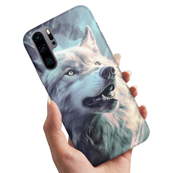 Deksel / Mobildeksel til Huawei P30 Pro - Wolf