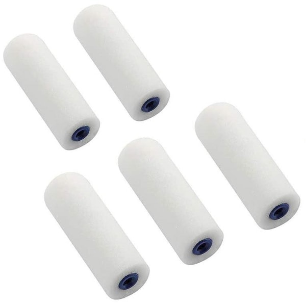 Foam Roller / Lakkrulle - 5-Pack Roller - 10cm White
