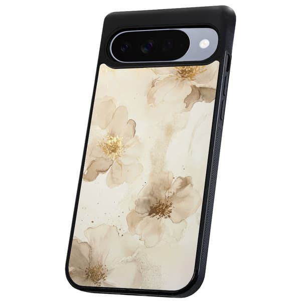 Google Pixel 10/10 Pro - Cover/Mobilcover Flowers