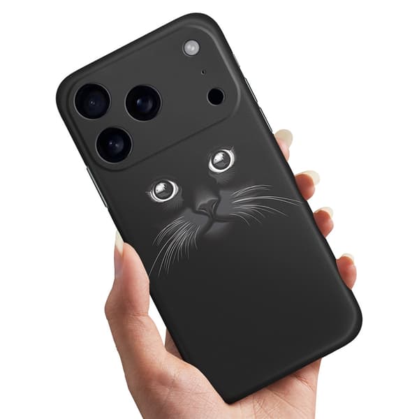 Cover / Mobilcover til iPhone 17 Pro / 18 Pro - Sort Kat
