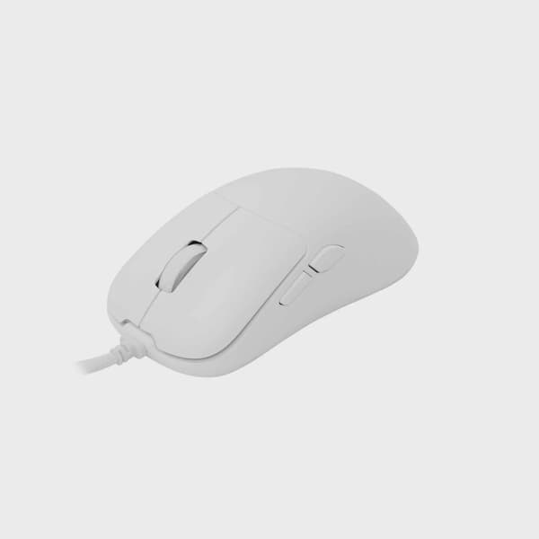 White Shark GRAPHENE Gaming Mus 6D 12.400dpi Vit