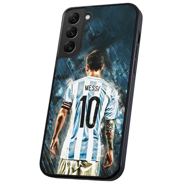Samsung Galaxy S21 - Deksel/Mobildeksel Messi