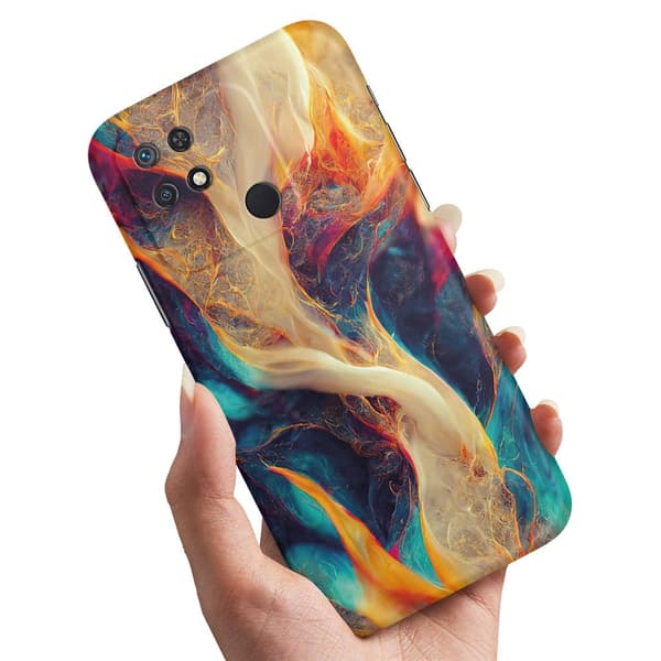 Deksel / Mobildeksel til Xiaomi Redmi 10C - Abstrakt Mønster
