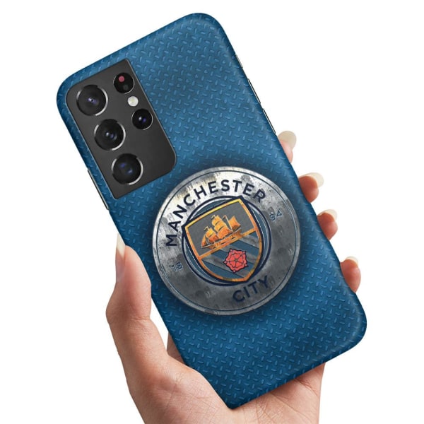 Samsung Galaxy S21 Ultra - Deksel/Mobildeksel Manchester City