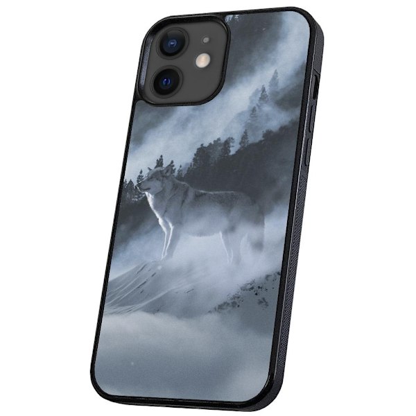iPhone 12 Mini - Skal/Mobilskal Arctic Wolf