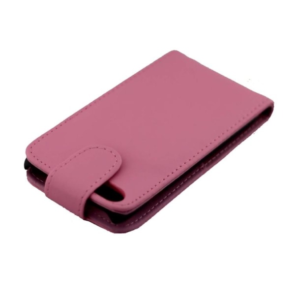 iPhone 7/8/SE (2020) - Flipfodral med Kortfack - Rosa Pink