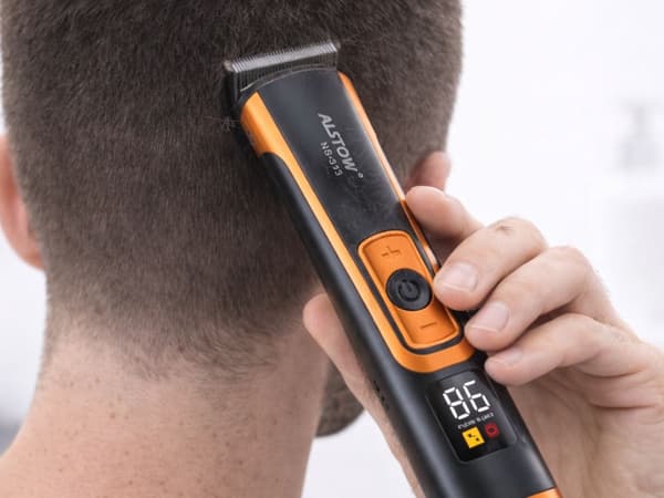 Skäggtrimmer hårklippare USB med tillbehör
