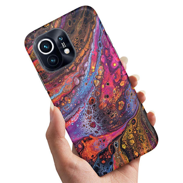 Xiaomi 11 Lite 5G NE - Kuoret/Suojakuori Psykedeelinen Multicolor
