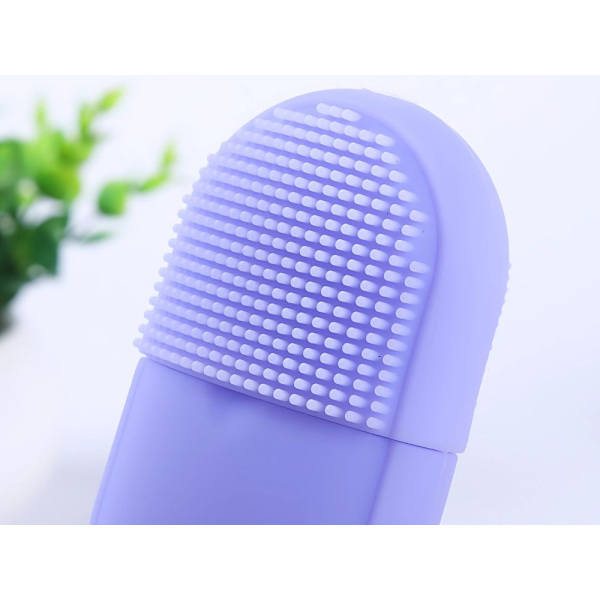 Isroller ansiktsmassage silikon Lila