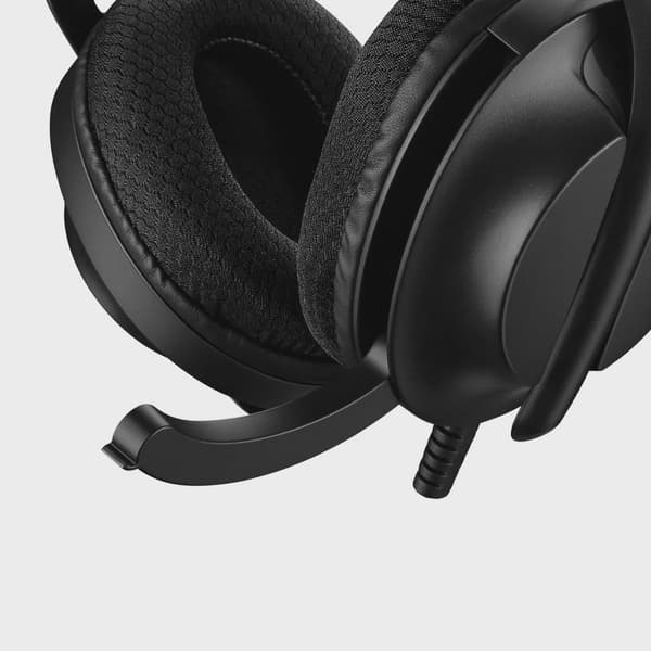 White Shark PARROT On-Ear Gaming Headset Svart