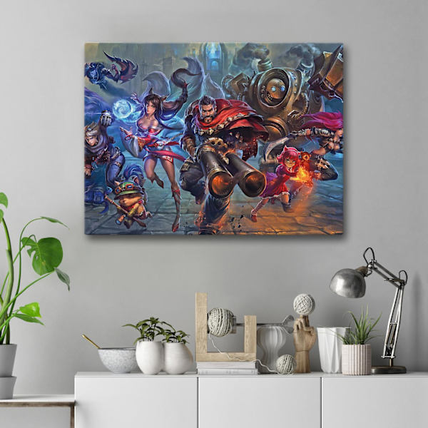 Canvas-taulut / Taulut - League of Legends - 40x30 cm - Canvastaulut