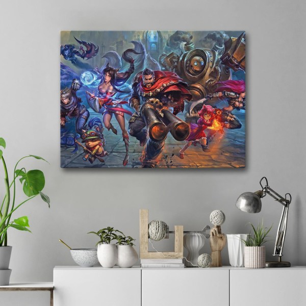 Lerretsbilde / Bilde - League of Legends - 40x30 cm - Lerret