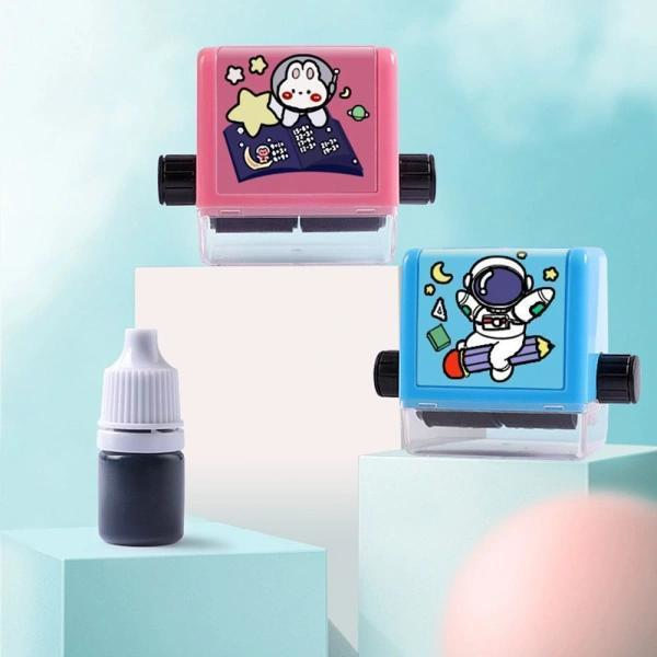 Matematik Stempel - Add/Sub/Mul/Div Pink Division