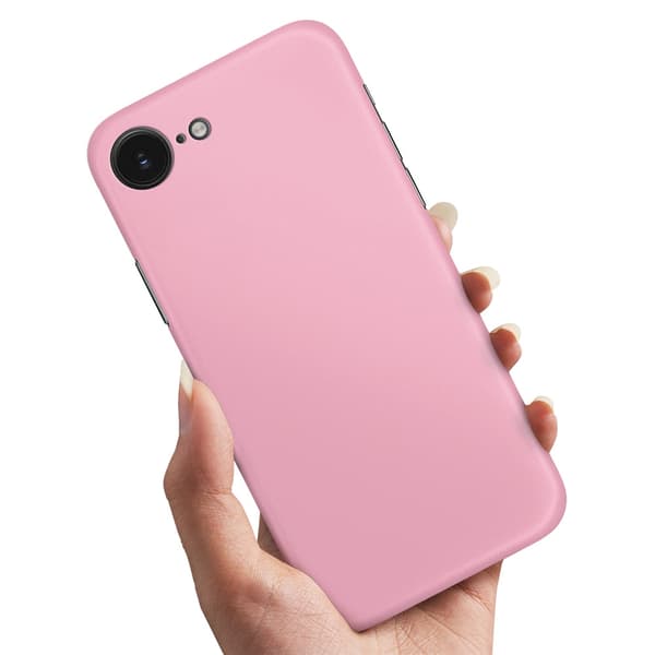 Skal / Mobilskal till iPhone 16e / 17e - Ljusrosa