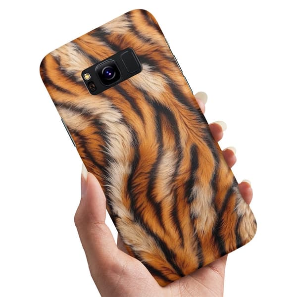 Deksel / Mobildeksel til Samsung Galaxy S8 - Tiger