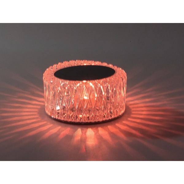 Fjernstyrt LED-lampe - Krystall Bordlampe – RGB