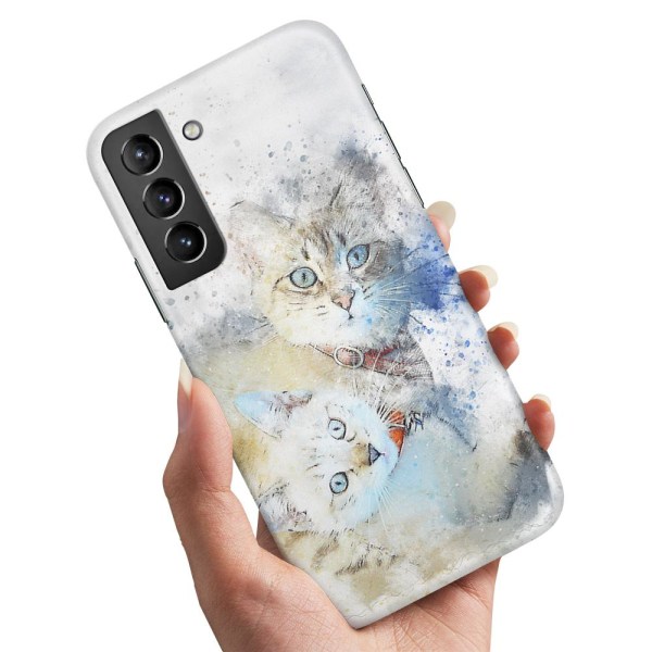 Samsung Galaxy S21 Plus - Deksel/Mobildeksel Katter