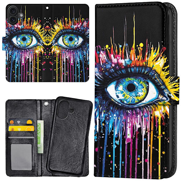 iPhone 16 Plus - Mobilcover/Etui Cover Rindende Øje