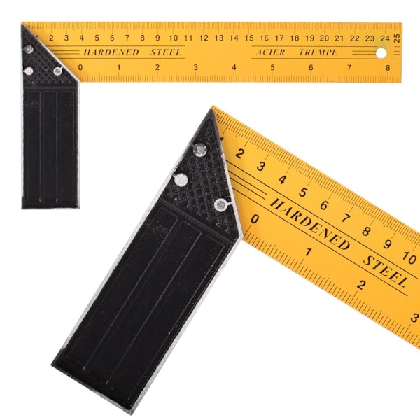 Vinkelhake 90° - 25 cm Orange