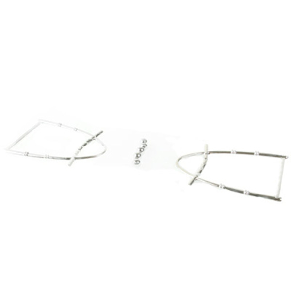Lekevugge - Balans Kuler (18 cm) Silver