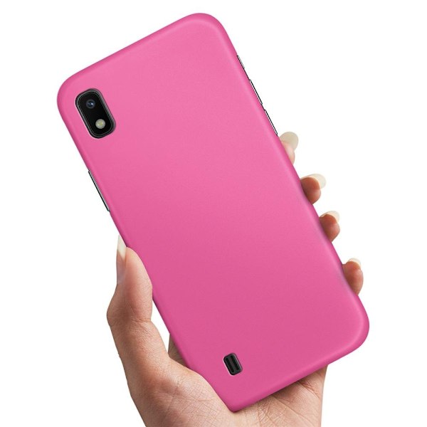 Samsung Galaxy A10 - Skal/Mobilskal Rosa Rosa