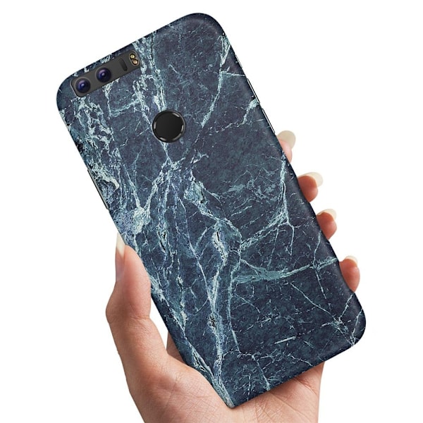Deksel / Mobildeksel til Huawei Honor 8 - Marmor Multicolor