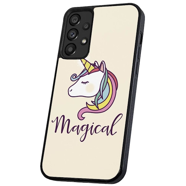 Samsung Galaxy A33 5G - Skal/Mobilskal Magisk Ponny multifärg