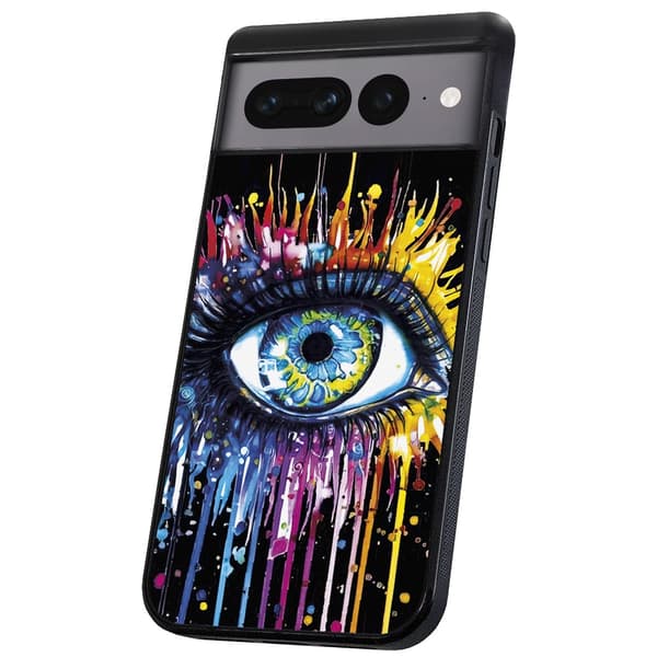Google Pixel 7 Pro - Cover/Mobilcover Rindende Øje