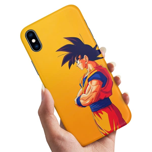 Cover / Mobilcover til iPhone XR - Goku