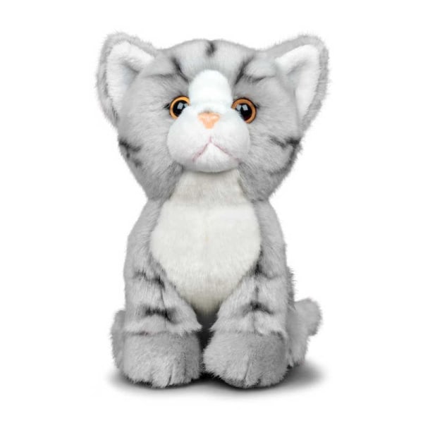 Animigos Teddybjørn / Kosedyr - Katt Grey