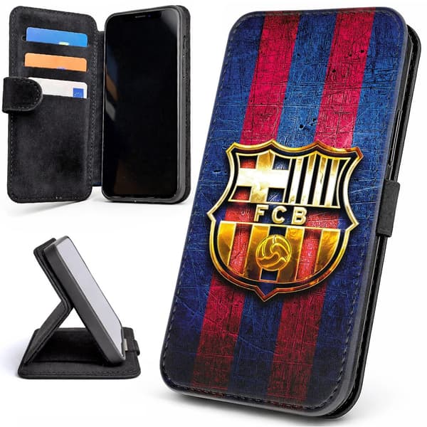 Lommebok Deksel / Mobildeksel til iPhone 17 Pro Max - FC Barcelona
