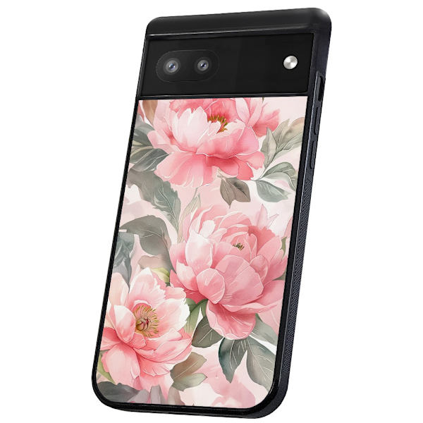 Google Pixel 6 - Deksel/Mobildeksel Flowers