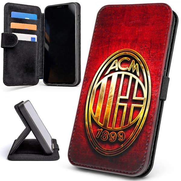 Lommebok Deksel / Mobildeksel til iPhone 17 Pro - A.C Milan